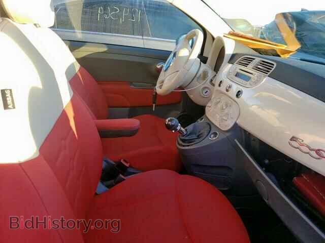 2012 FIAT 500 - VIN: 3C3CFFDR6CT144381 - Фото 5