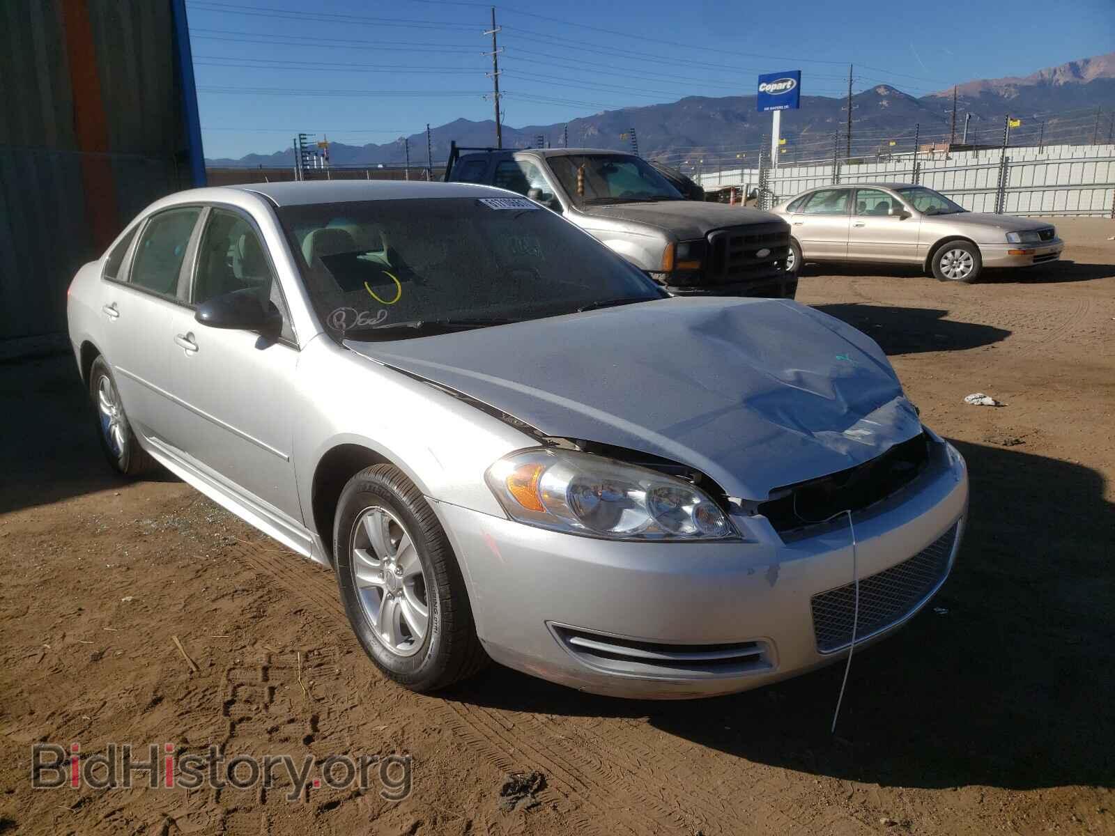 Фотография 2G1WF5E31C1179076 - CHEVROLET IMPALA 2012