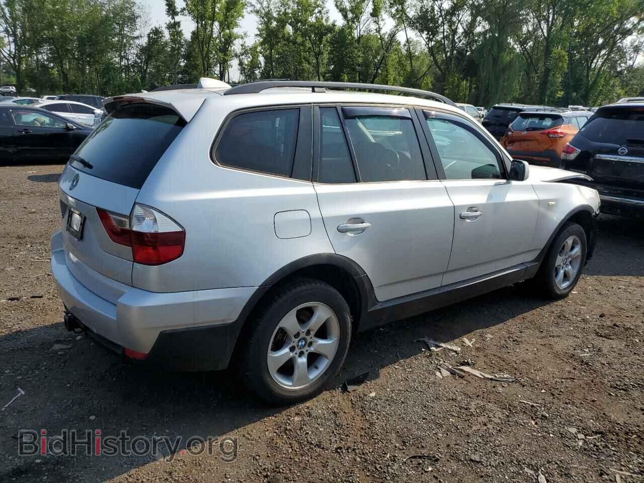 2007 BMW X3 - VIN: WBXPC93457WF02203 - Фото 3