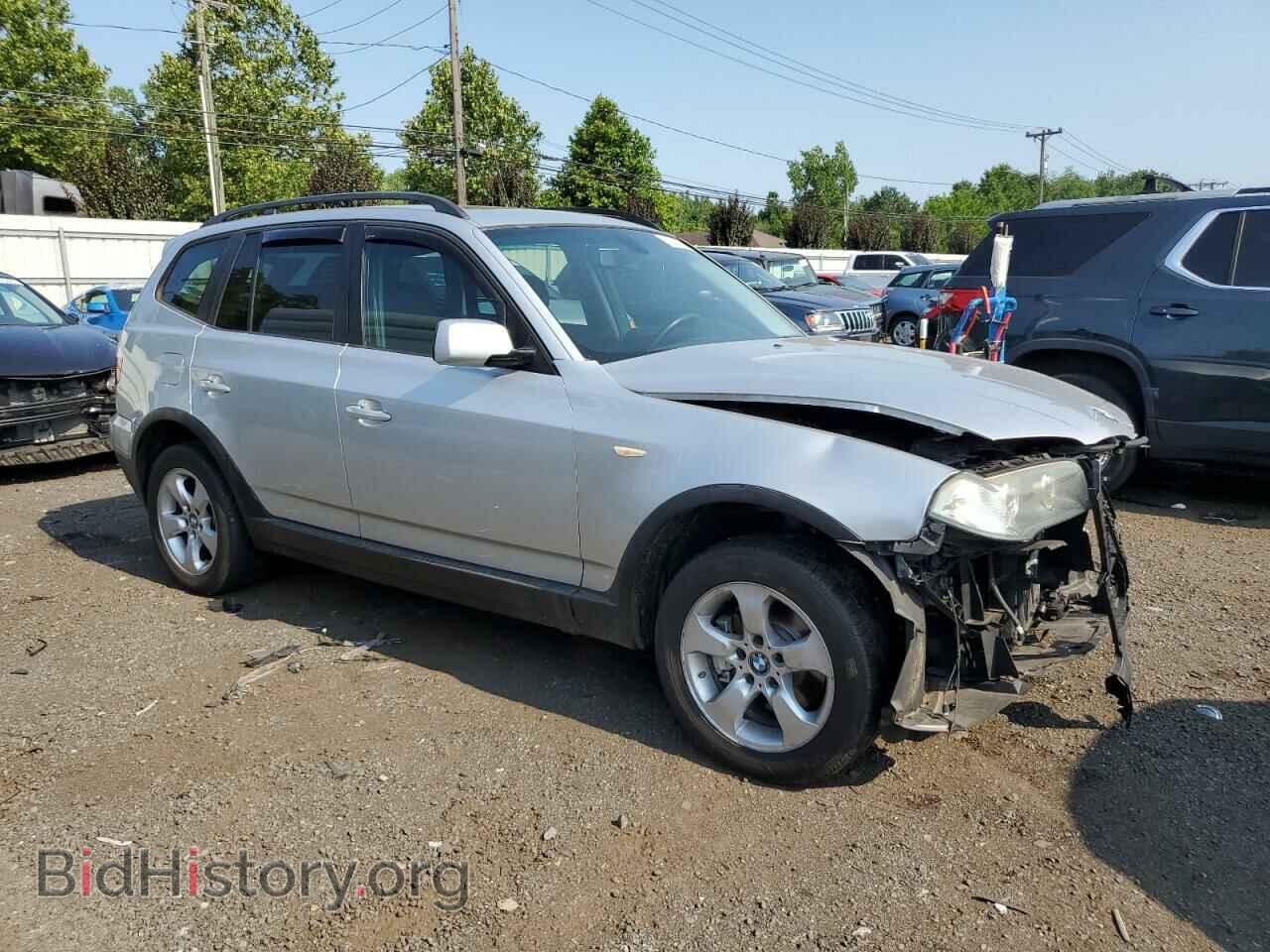 2007 BMW X3 - VIN: WBXPC93457WF02203 - Фото 4