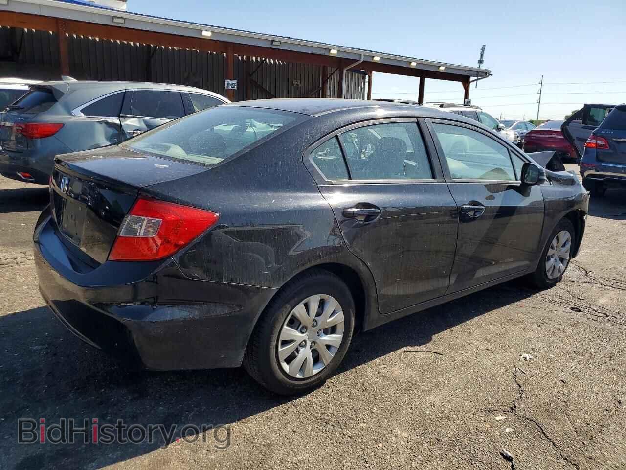 2012 HONDA CIVIC - VIN: 19XFB2F56CE388334 - Фото 3