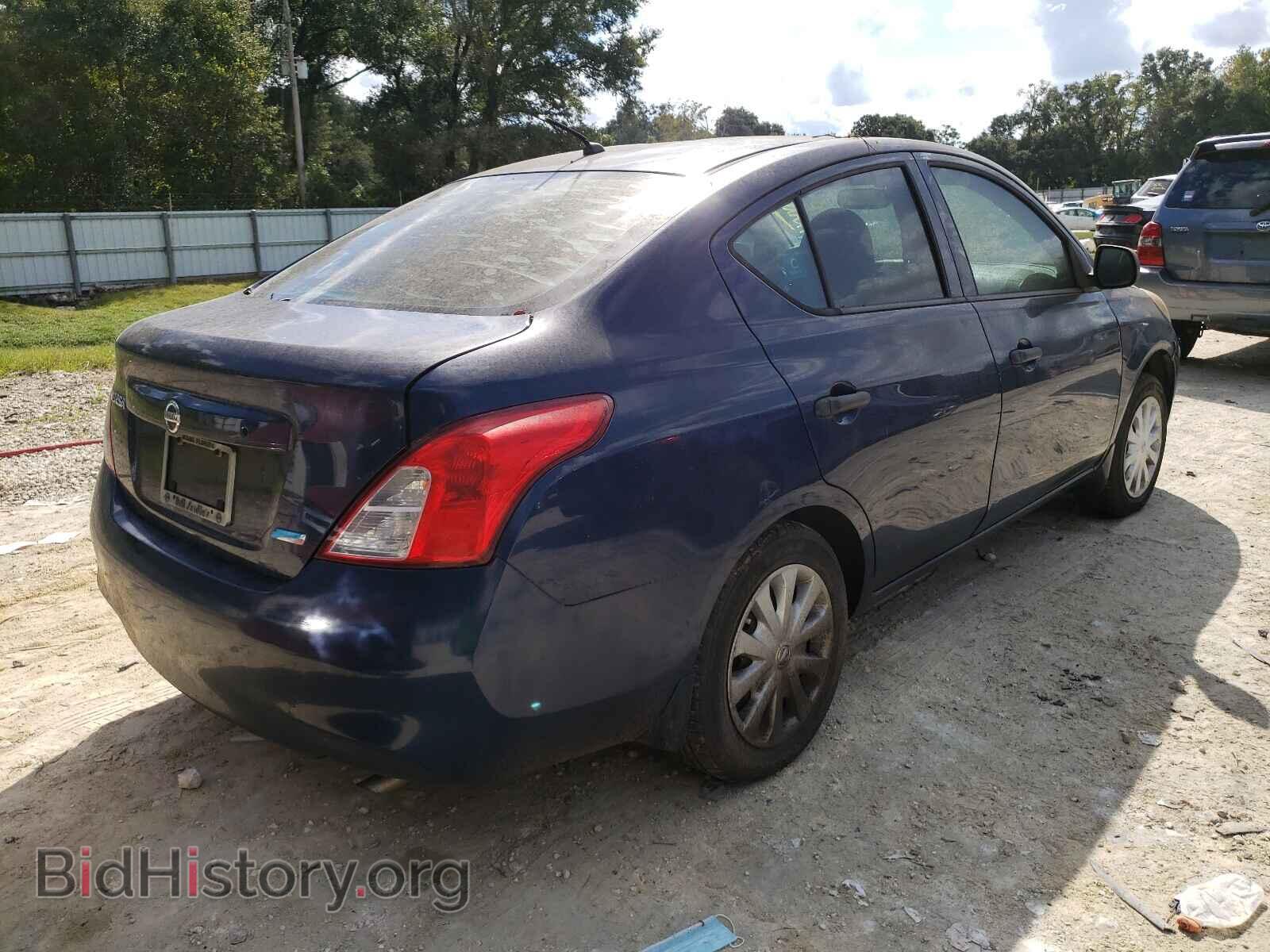 2012 NISSAN VERSA - VIN: 3N1CN7AP0CL854628 - Фото 4