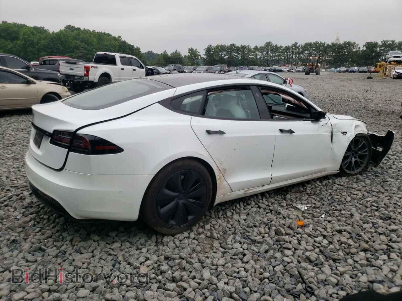 2022 TESLA MODEL S - VIN: 5YJSA1E56NF494194 - Фото 3