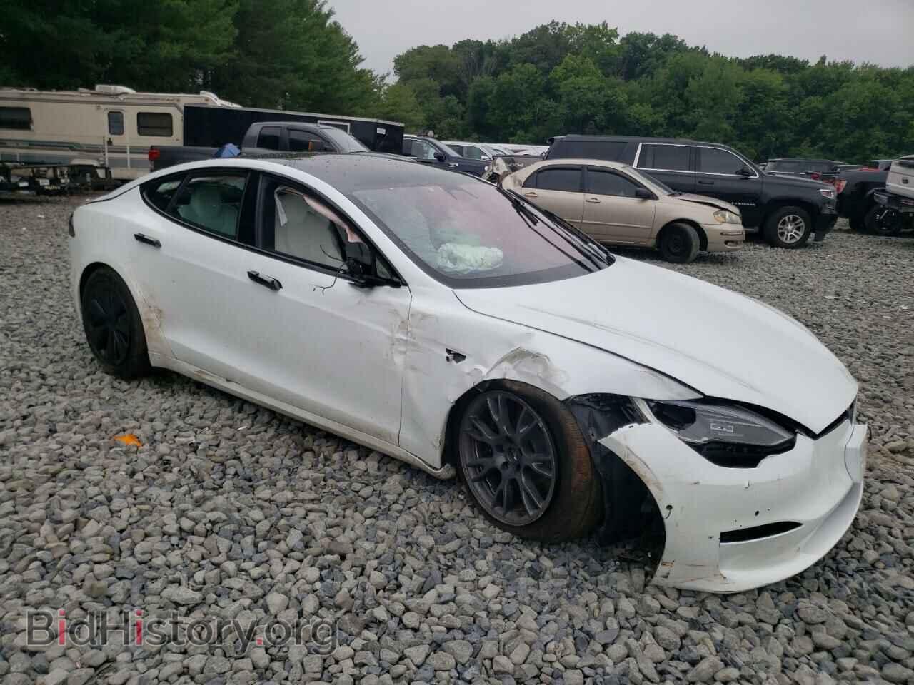 2022 TESLA MODEL S - VIN: 5YJSA1E56NF494194 - Фото 4