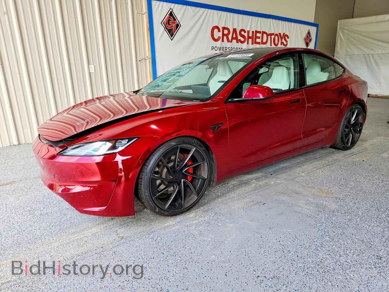 Photo 5YJ3E1ET9SF939868 - TESLA MODEL 3 2025