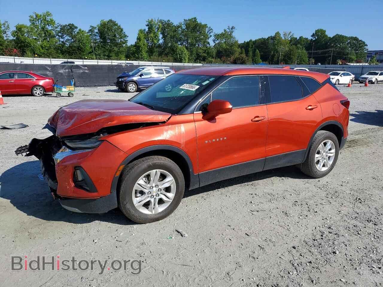 Фотография 3GNKBCRS1MS578672 - CHEVROLET BLAZER 2021