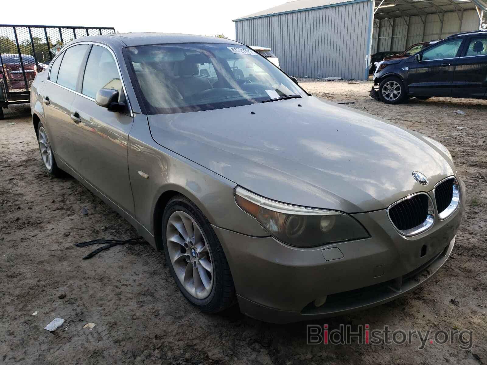 Photo WBANE53556CK78537 - BMW 5 SERIES 2006