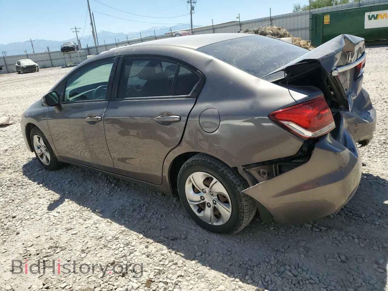 2013 HONDA CIVIC - VIN: 2HGFB2F57DH590963 - Фото 2
