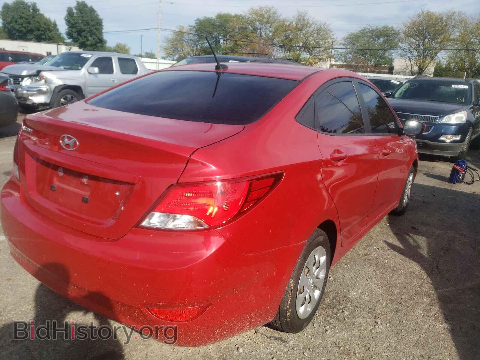 2015 HYUNDAI ACCENT - VIN: KMHCT4AEXFU853914 - Фото 4