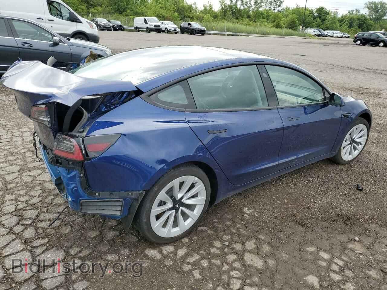 2022 TESLA MODEL 3 - VIN: 5YJ3E1EA6NF369508 - Фото 3