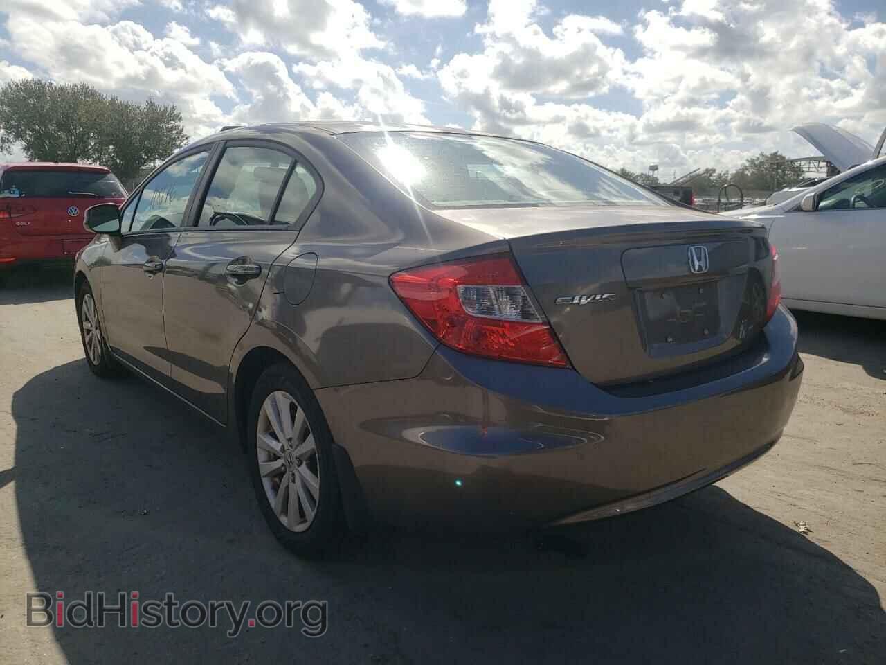 2012 HONDA CIVIC - VIN: 2HGFB2F86CH576139 - Photo 3