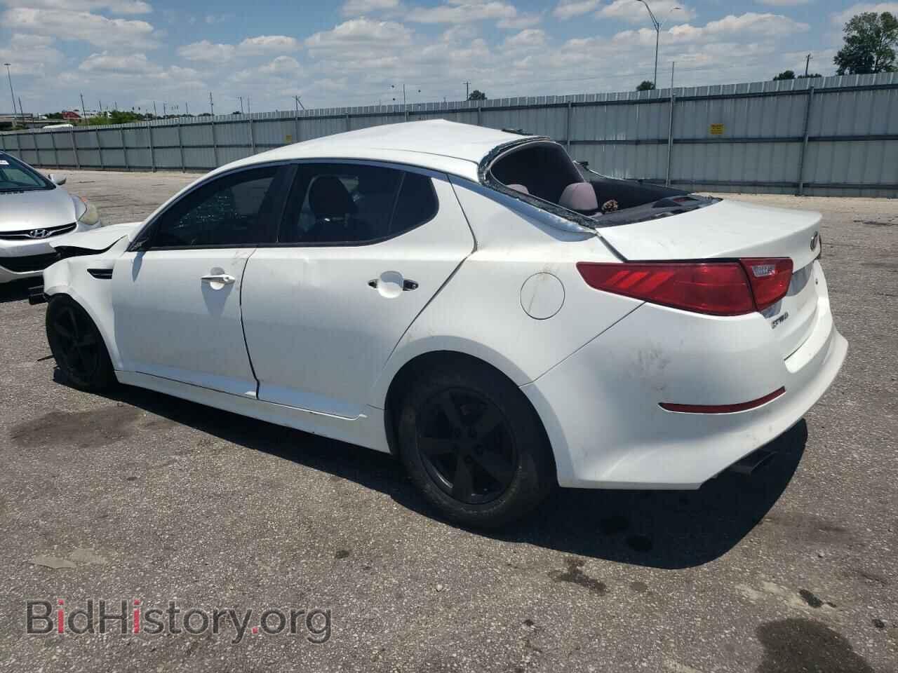 2015 KIA OPTIMA - VIN: KNAGM4A76F5624366 - Фото 2