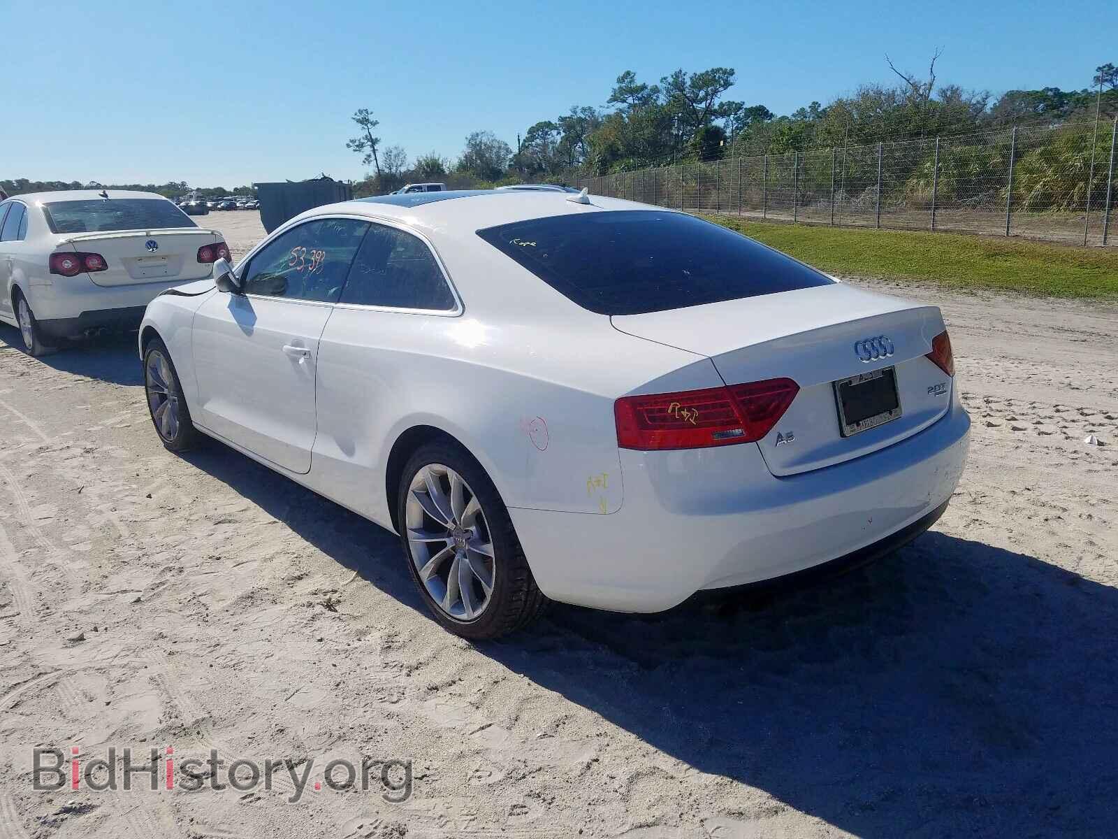 2013 AUDI A5 PREMIUM - VIN: WAULFAFR0DA044360 - Фото 3
