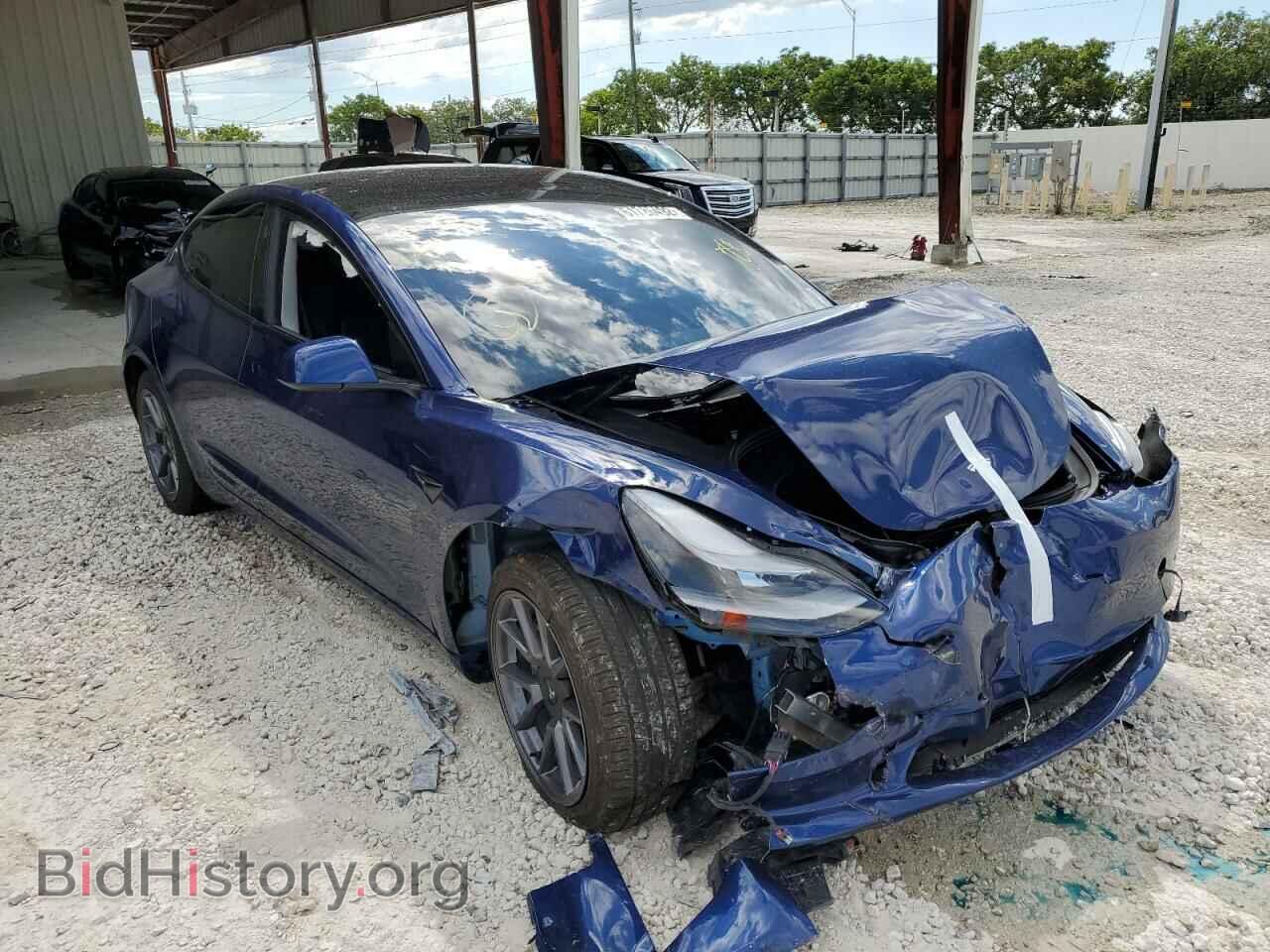 Photo 5YJ3E1EA0MF048210 - TESLA MODEL 3 2021