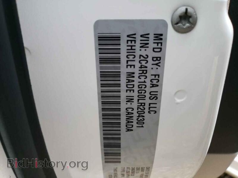 2020 Chrysler PACIFICA (VIN 2C4RC1GG0LR204301) — photo 10 of 10