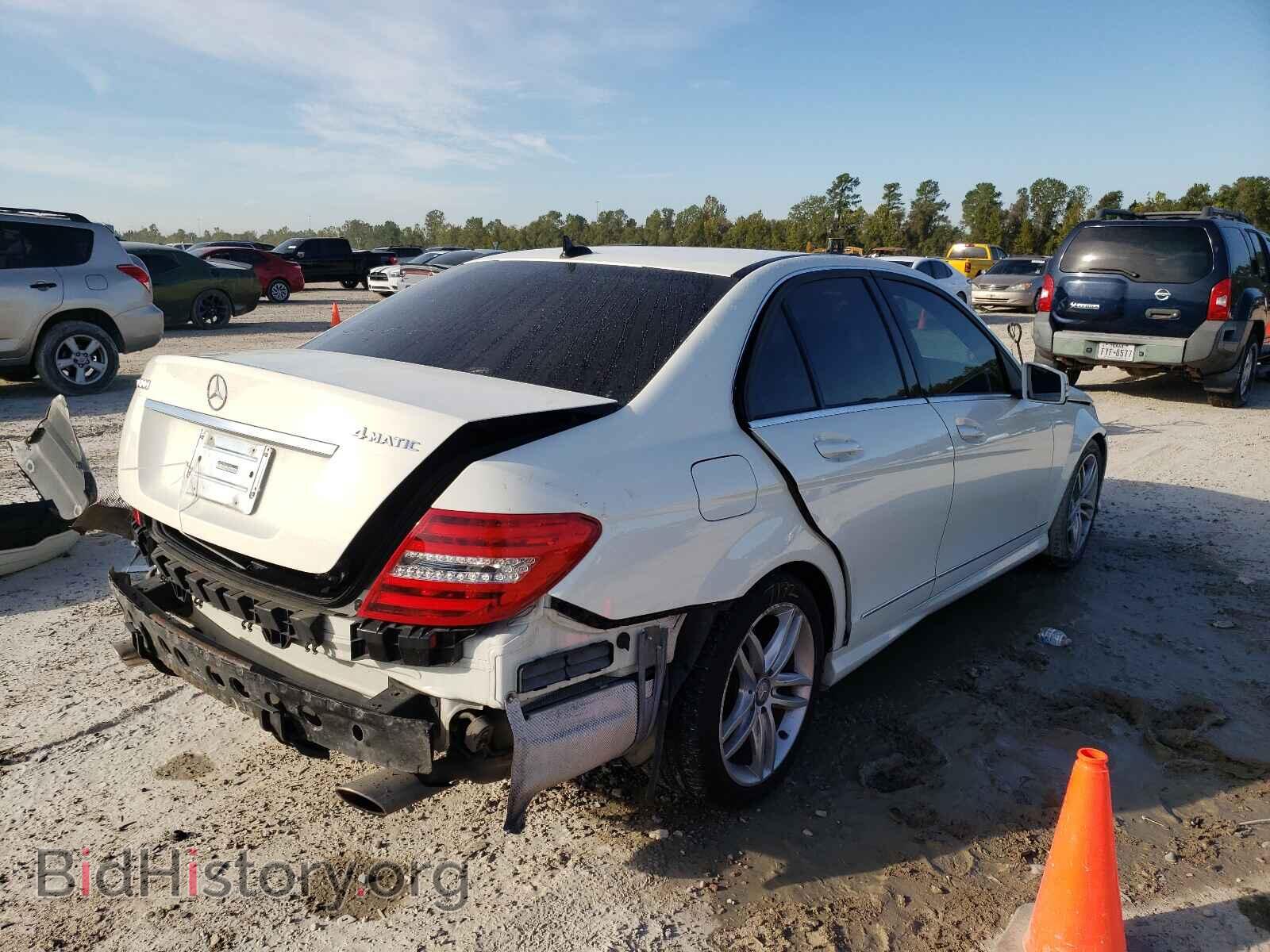 2012 MERCEDES-BENZ C-CLASS - VIN: WDDGF8BB4CA624799 - Фото 4