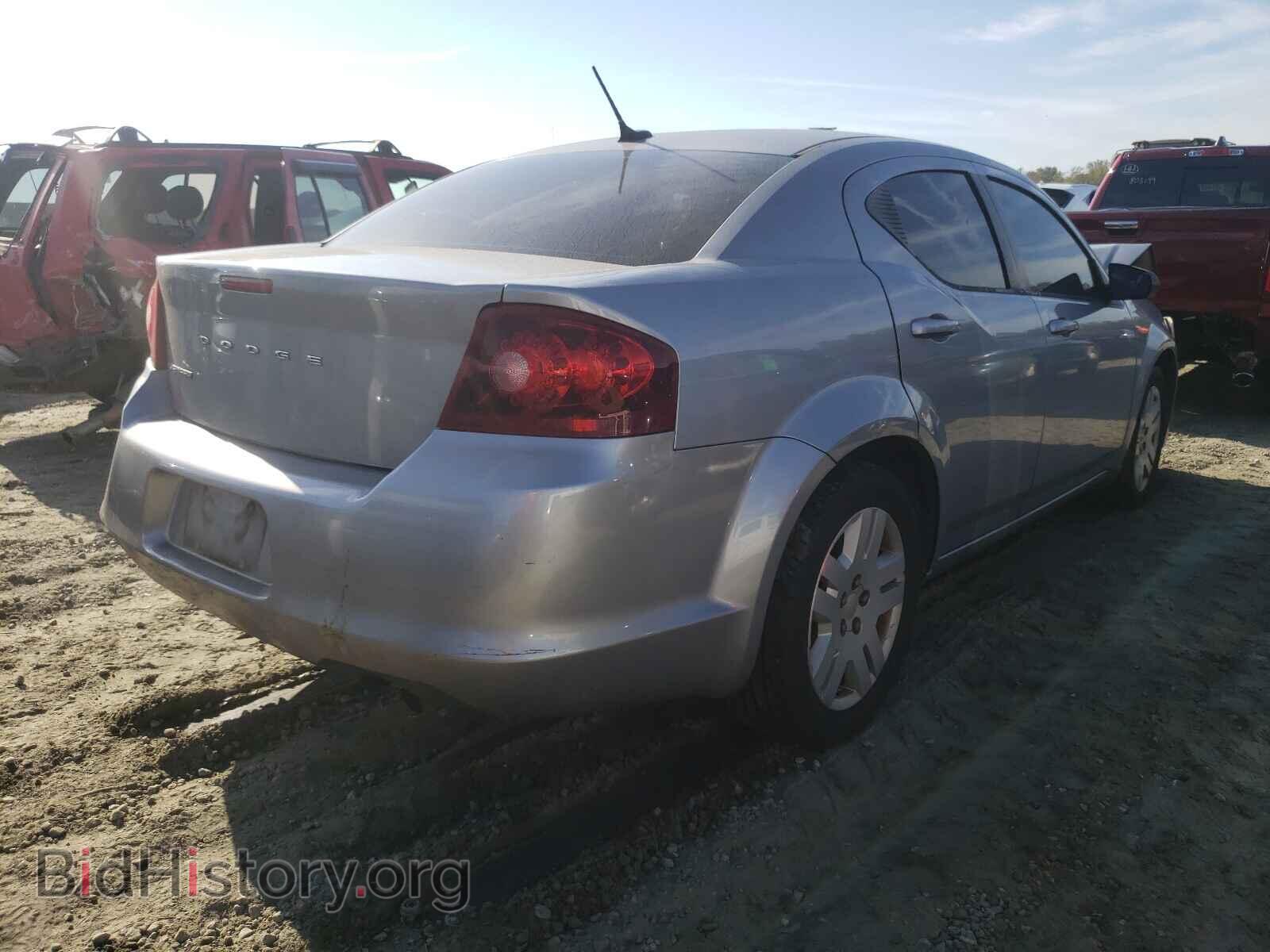 2014 DODGE AVENGER - VIN: 1C3CDZAB0EN105416 - Фото 4