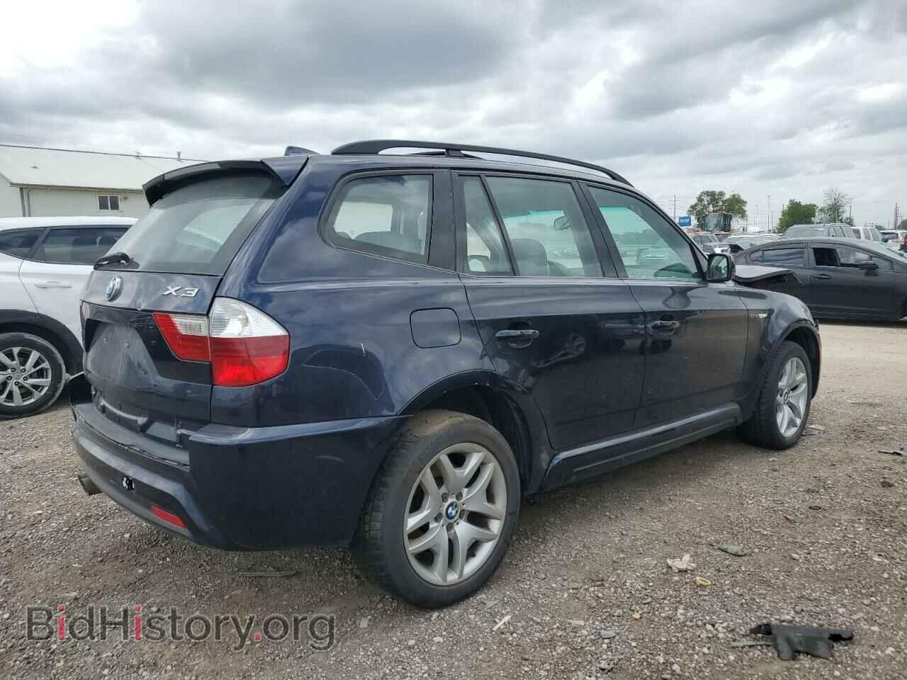 2007 BMW X3 - VIN: WBXPC93487WF16466 - Фото 3