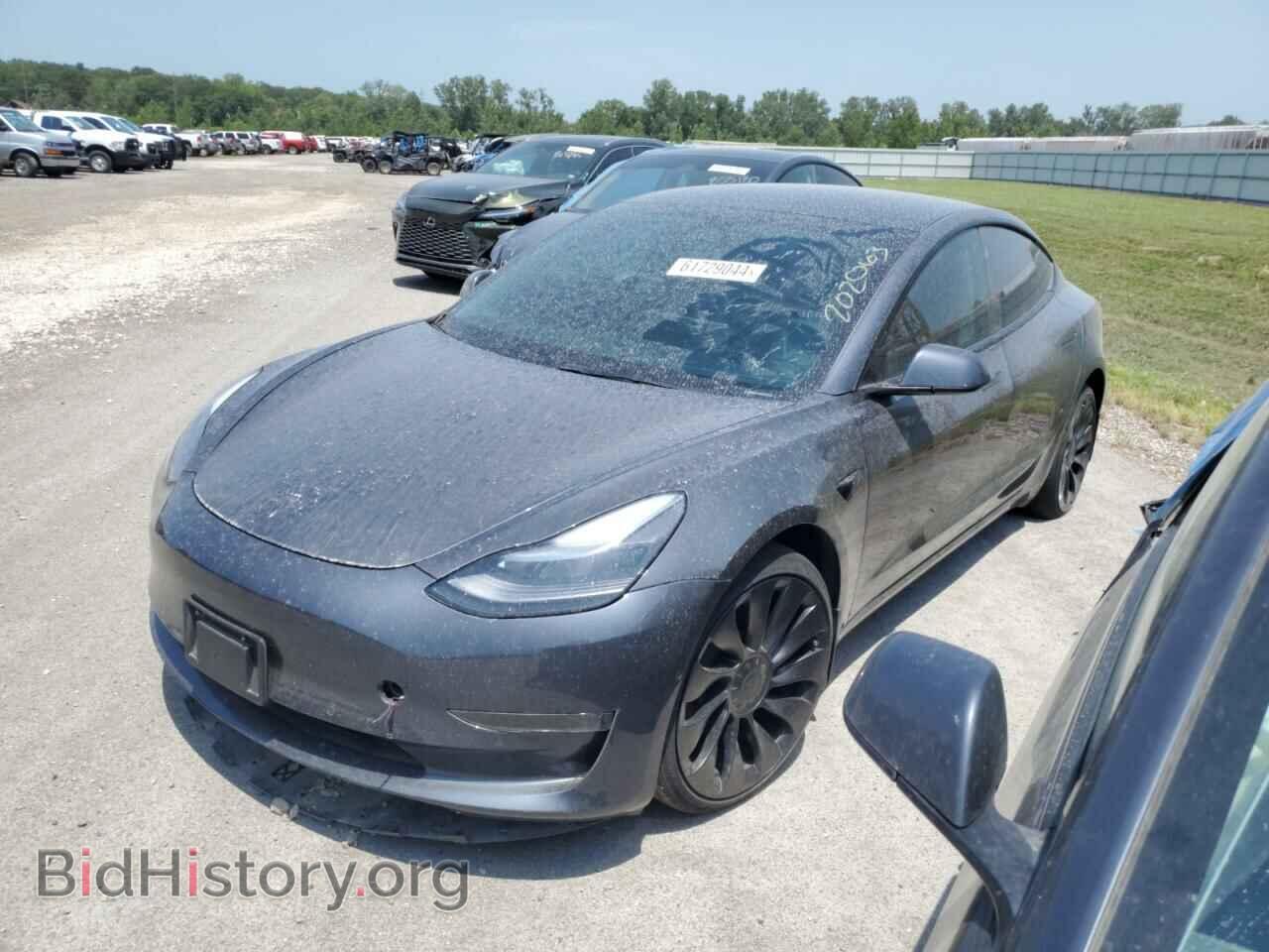 Photo 5YJ3E1EC2NF202063 - TESLA MODEL 3 2022