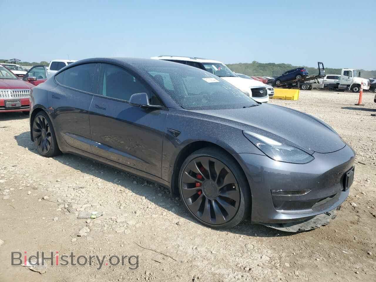 2022 TESLA MODEL 3 - VIN: 5YJ3E1EC2NF202063 - Фото 4