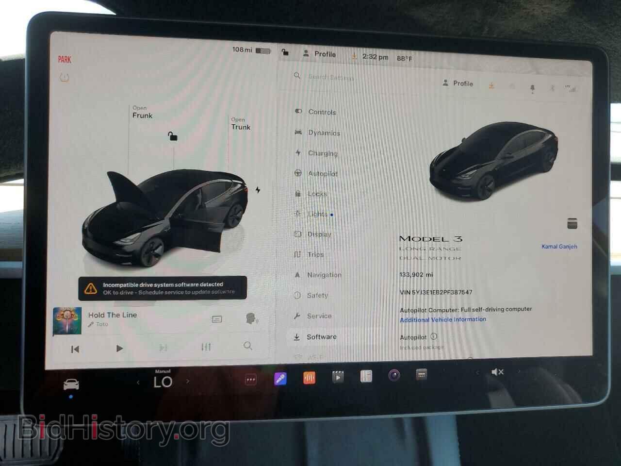 2023 TESLA MODEL 3 - VIN: 5YJ3E1EB2PF387547 - Photo 9