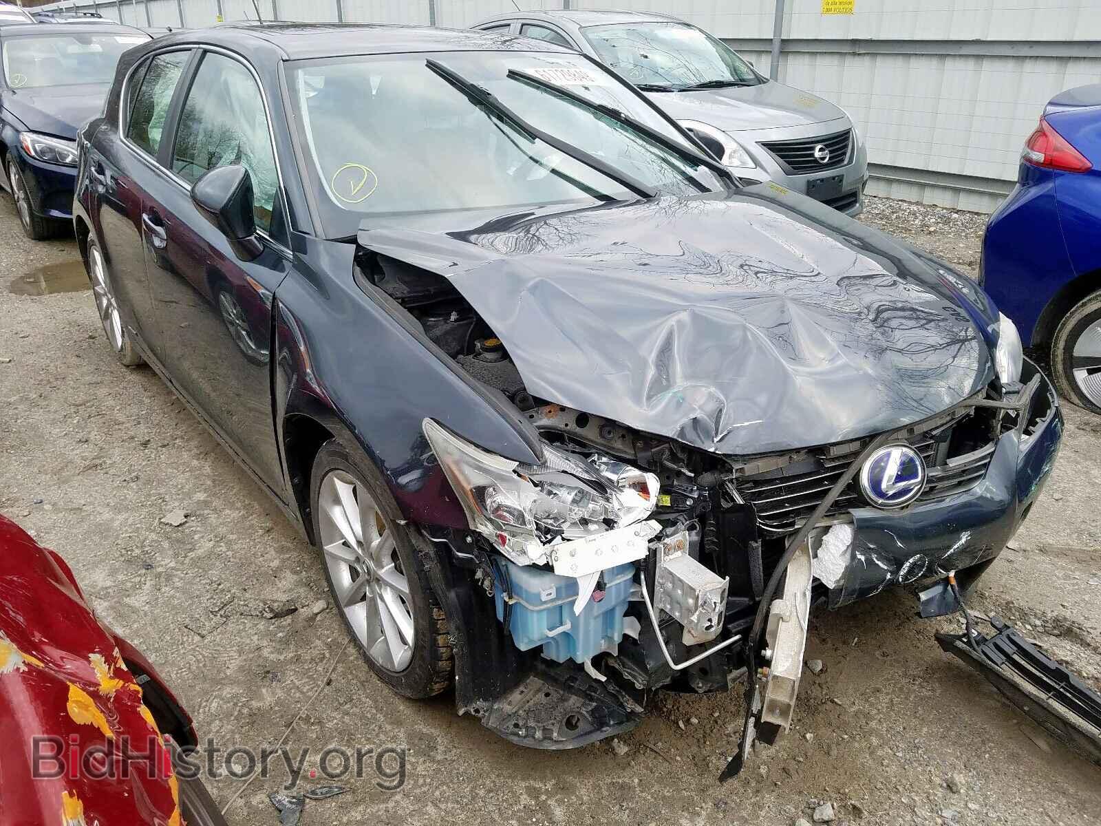 Photo JTHKD5BH0B2026844 - LEXUS CT 200 2011