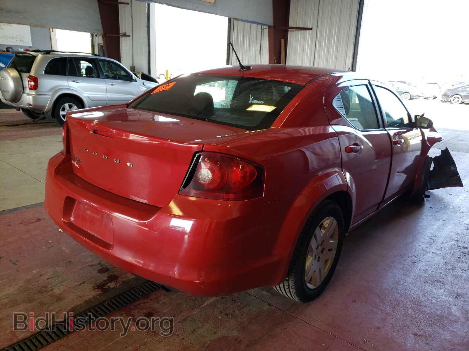 2013 DODGE AVENGER - VIN: 1C3CDZAB9DN753335 - Фото 4
