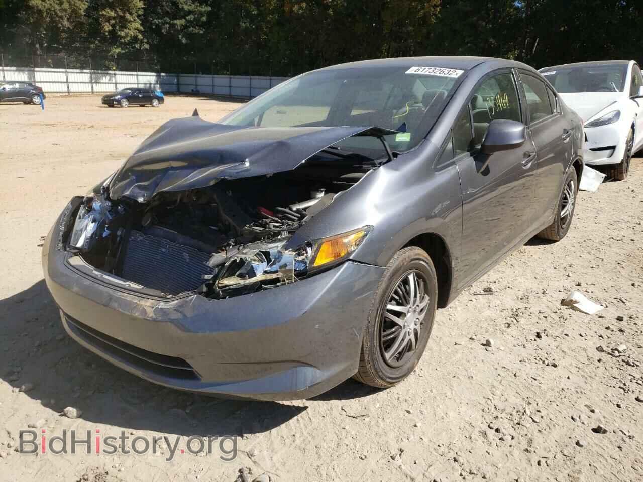 2012 HONDA CIVIC - VIN: 2HGFB2F53CH333863 - Фото 2