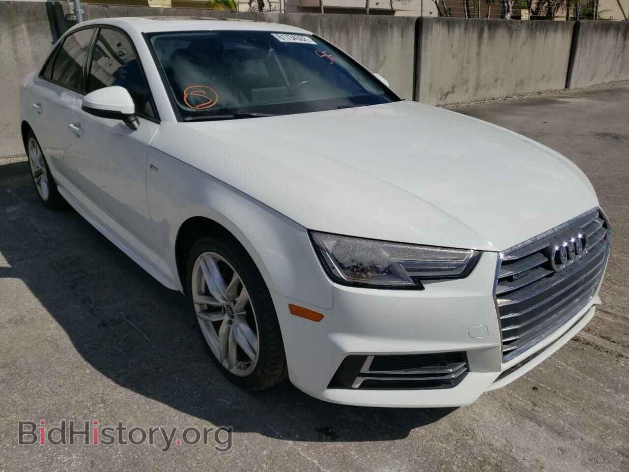 Фотография WAUDNAF49HN056193 - AUDI A4 2017