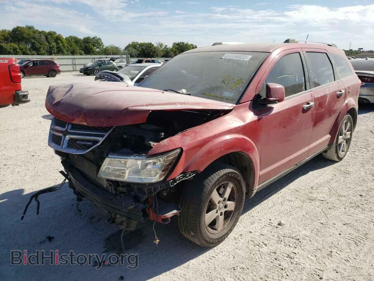 2012 DODGE JOURNEY - VIN: 3C4PDCDG4CT231485 - Фото 2