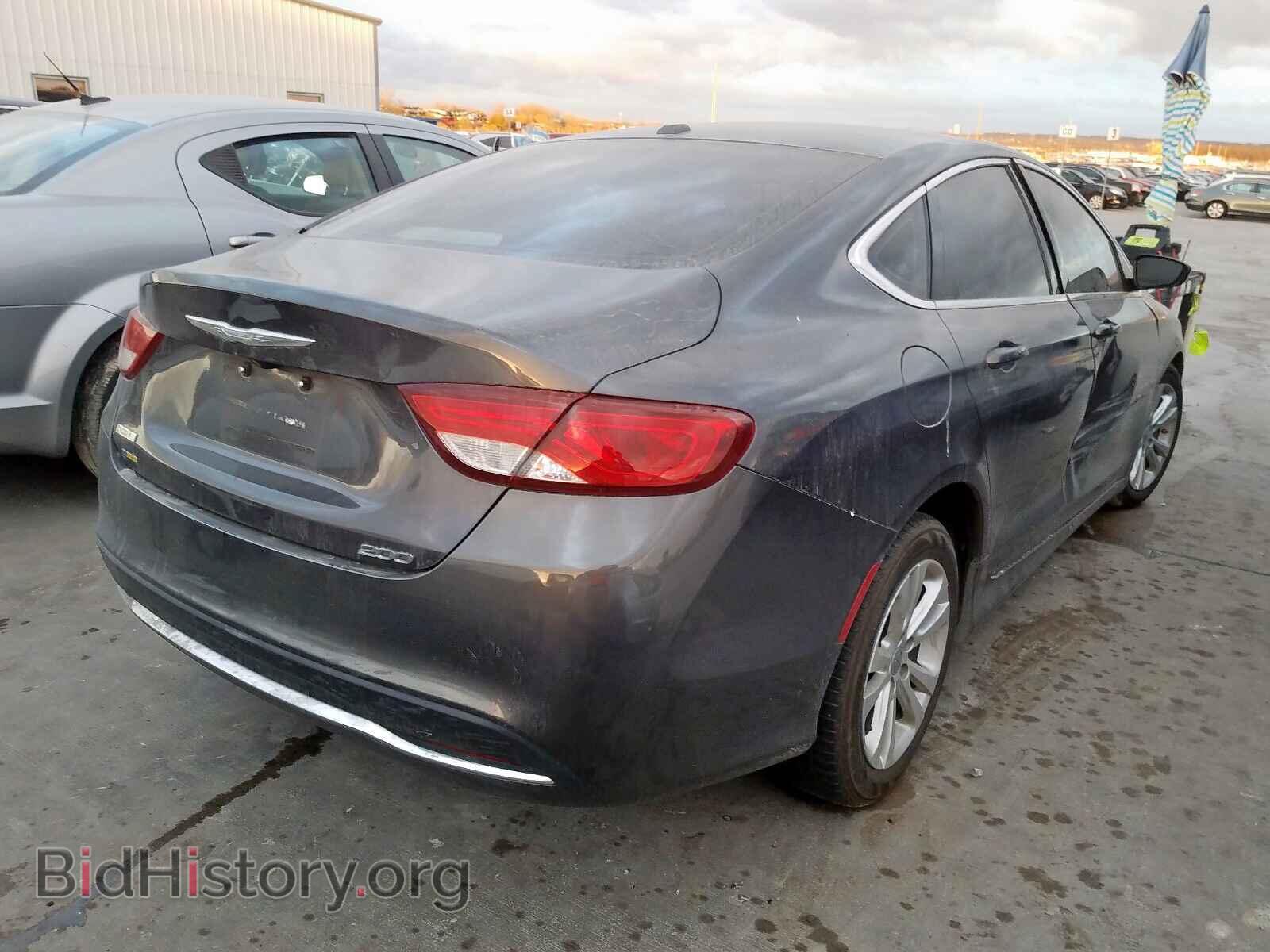 2015 CHRYSLER 200 - VIN: 1C3CCCAB8FN649843 - Photo 4
