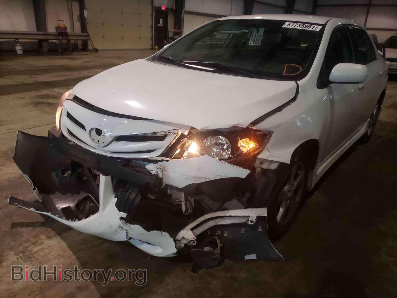 2011 TOYOTA COROLLA - VIN: 2T1BU4EE0BC731433 - Фото 2