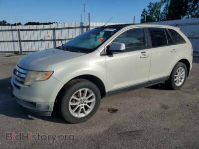 2007 Ford EDGE SEL, cream — VIN 2FMDK38C97BB00730, Copart