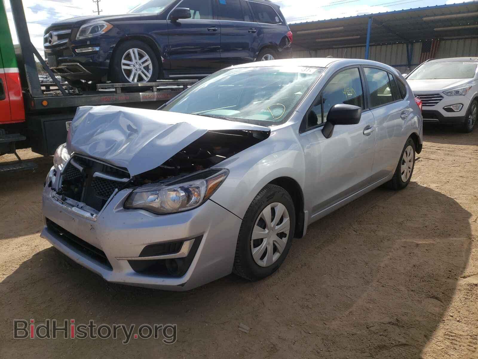 2016 SUBARU IMPREZA - VIN: JF1GPAA60GH296707 - Фото 2
