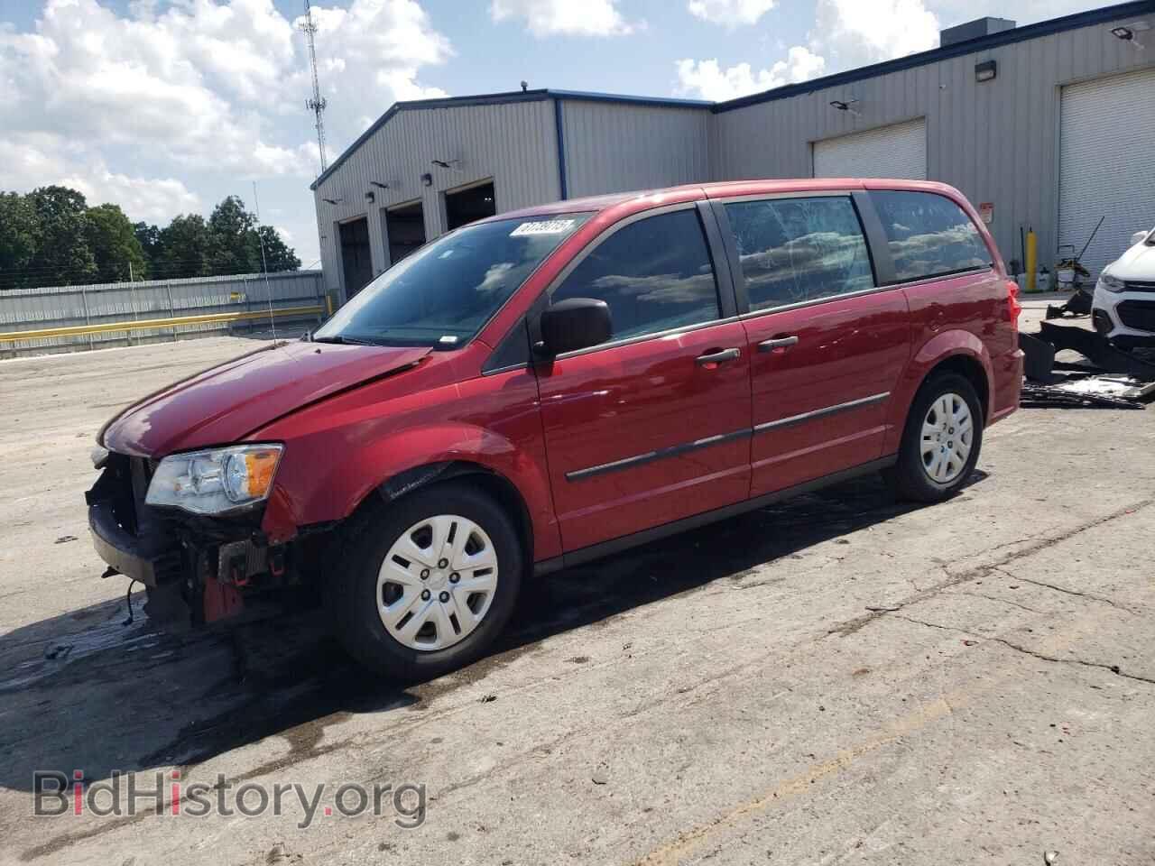 Фотография 2C4RDGBG1GR131906 - DODGE CARAVAN 2016