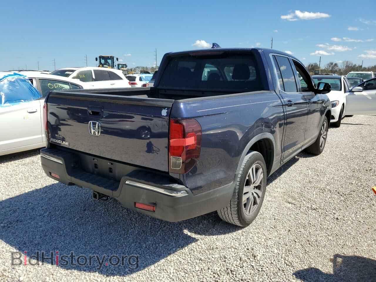 2017 HONDA RIDGELINE - VIN: 5FPYK2F42HB002260 - Фото 4