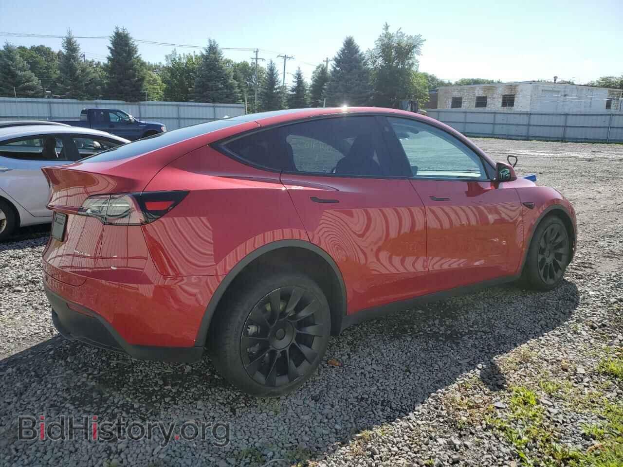 2022 TESLA MODEL Y - VIN: 7SAYGDEE9NA014157 - Фото 3