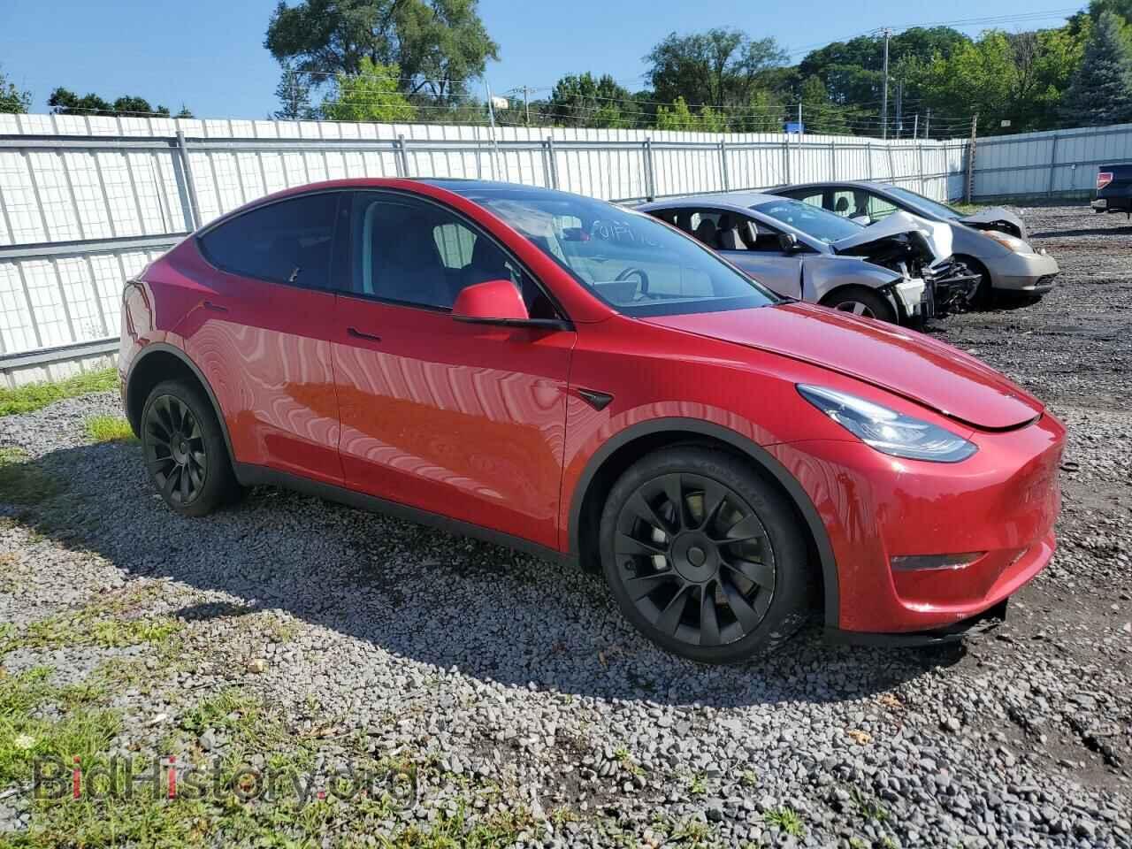 2022 TESLA MODEL Y - VIN: 7SAYGDEE9NA014157 - Фото 4