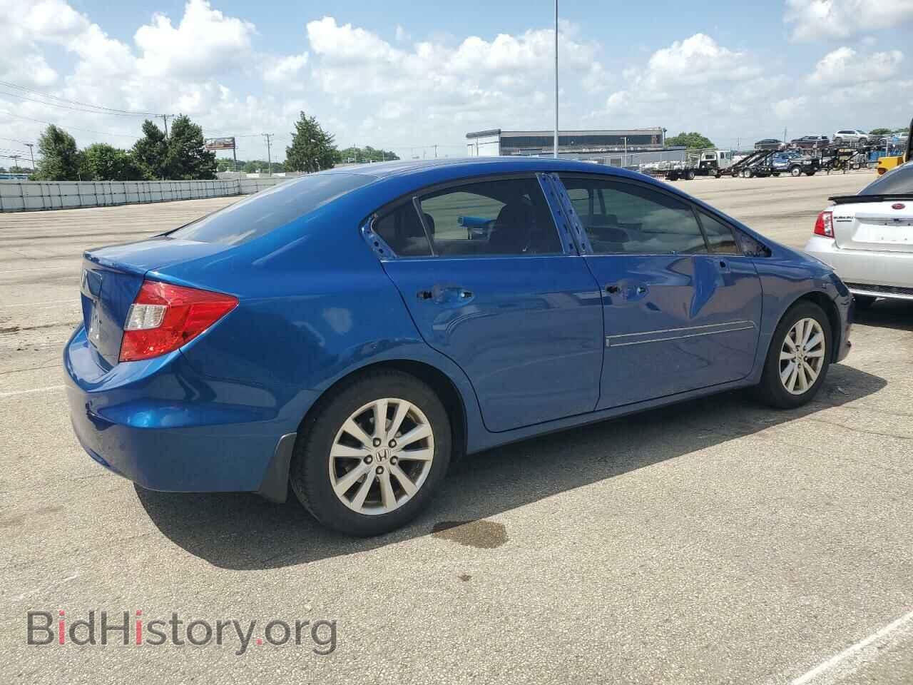 2012 HONDA CIVIC - VIN: 19XFB2F80CE001254 - Фото 3