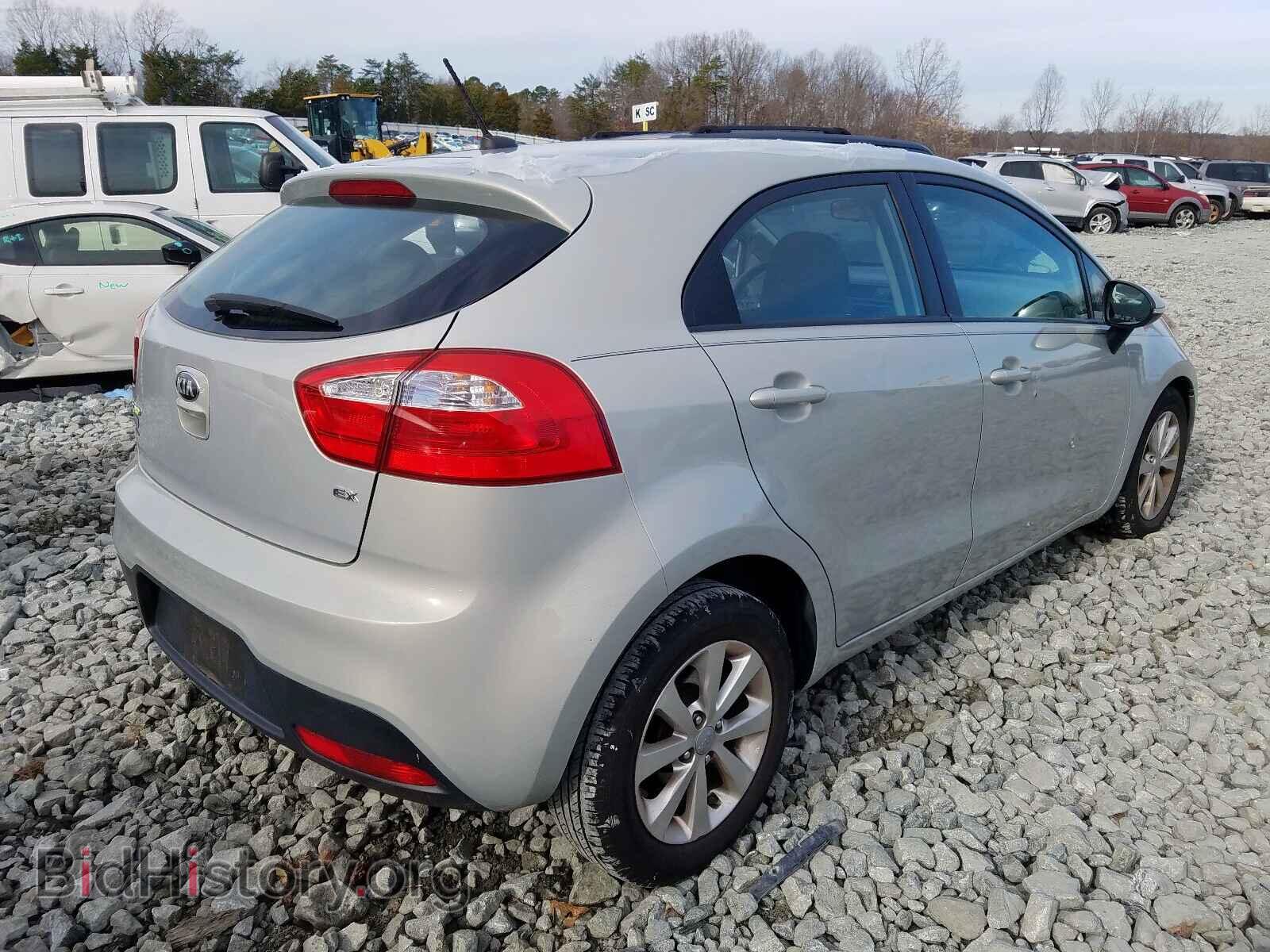 2013 KIA RIO - VIN: KNADN5A33D6177151 - Фото 4