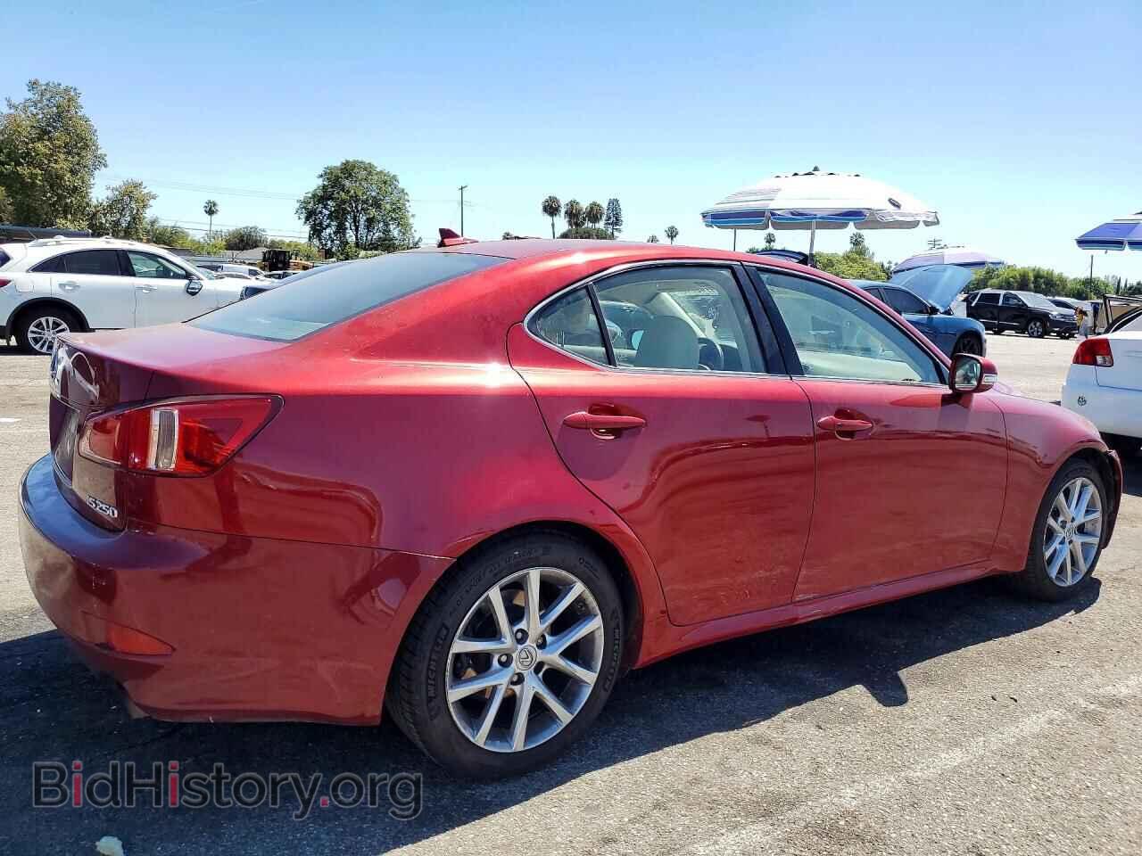 2012 LEXUS IS - VIN: JTHBF5C20C5182726 - Photo 3