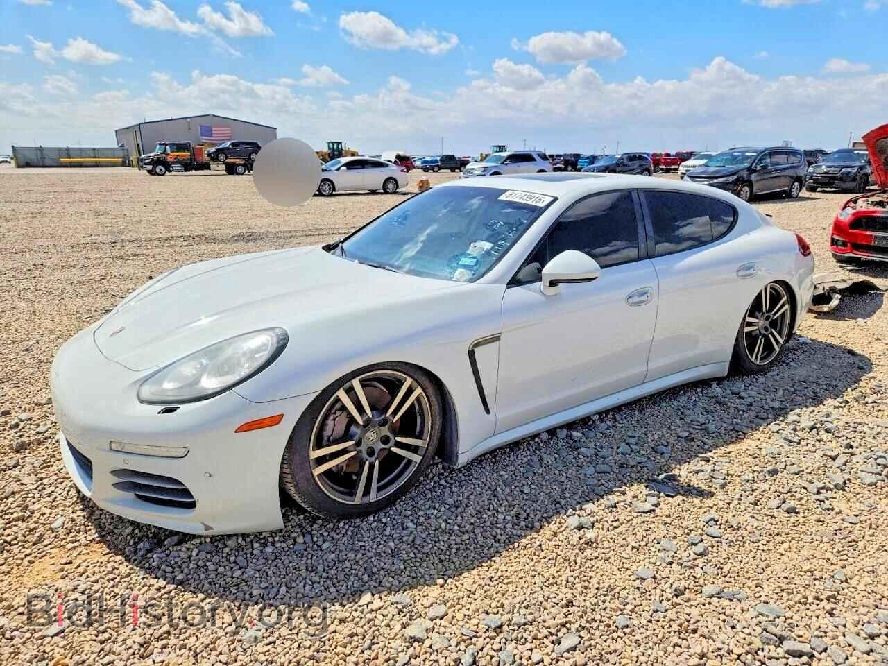 Photo WP0AA2A73EL008026 - PORSCHE PANAMERA 2014