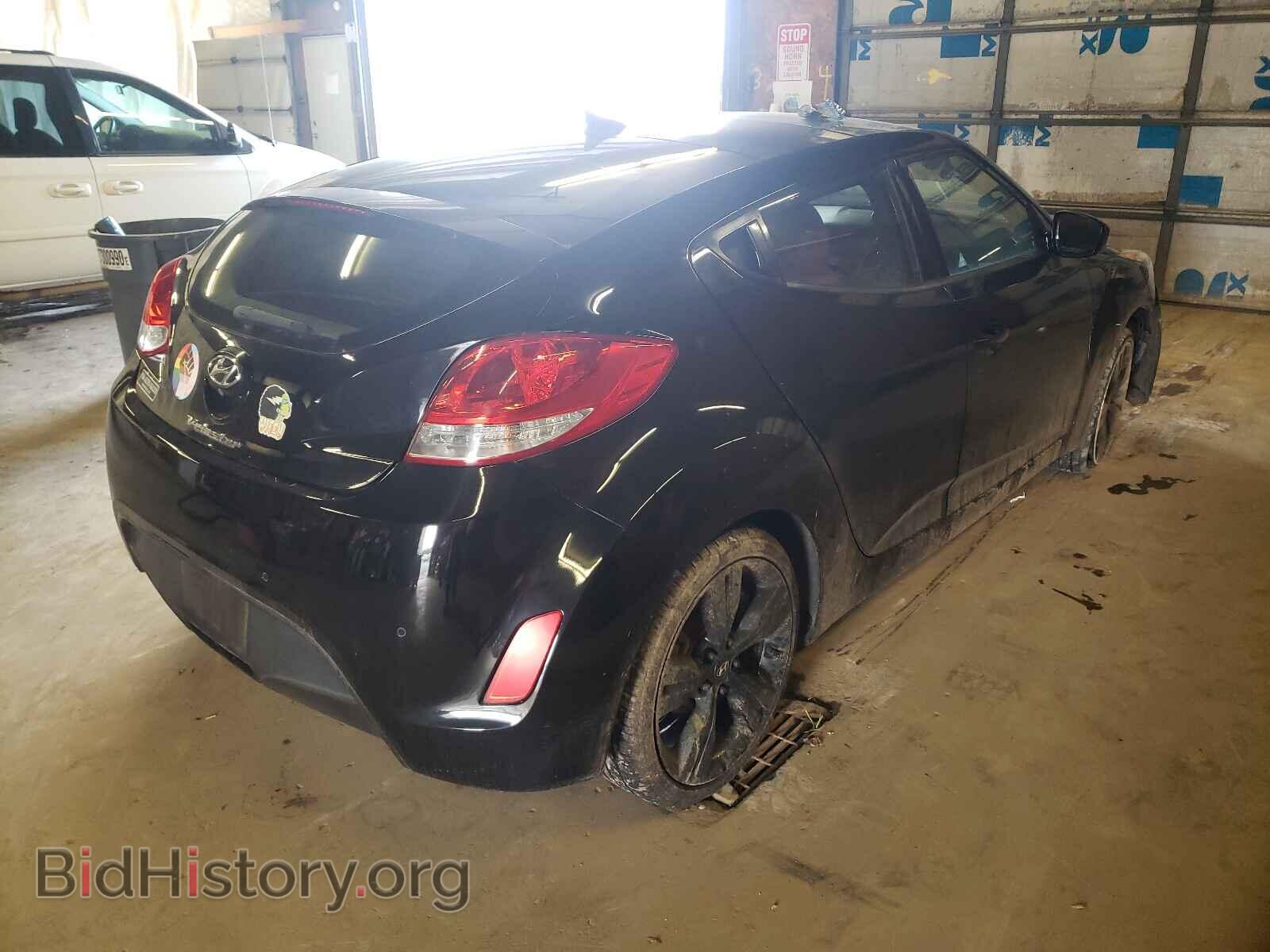 2012 HYUNDAI VELOSTER - VIN: KMHTC6AD1CU077719 - Фото 4
