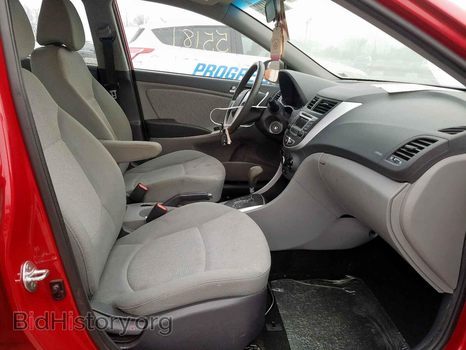 2014 HYUNDAI ACCENT - VIN: KMHCT4AE7EU622208 - Фото 5