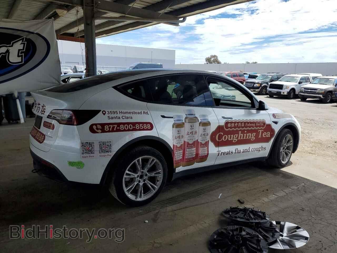 2022 TESLA MODEL Y - VIN: 7SAYGDEE3NF551321 - Photo 3