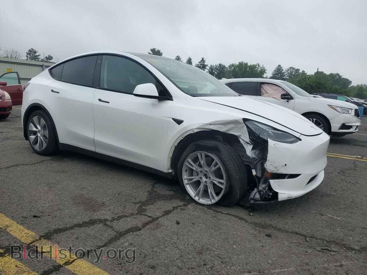 2022 TESLA MODEL Y - VIN: 7SAYGAEE1NF377327 - Фото 4