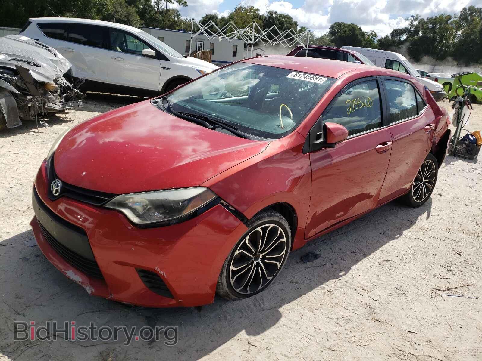 2014 TOYOTA COROLLA - VIN: 5YFBURHEXEP097092 - Photo 2