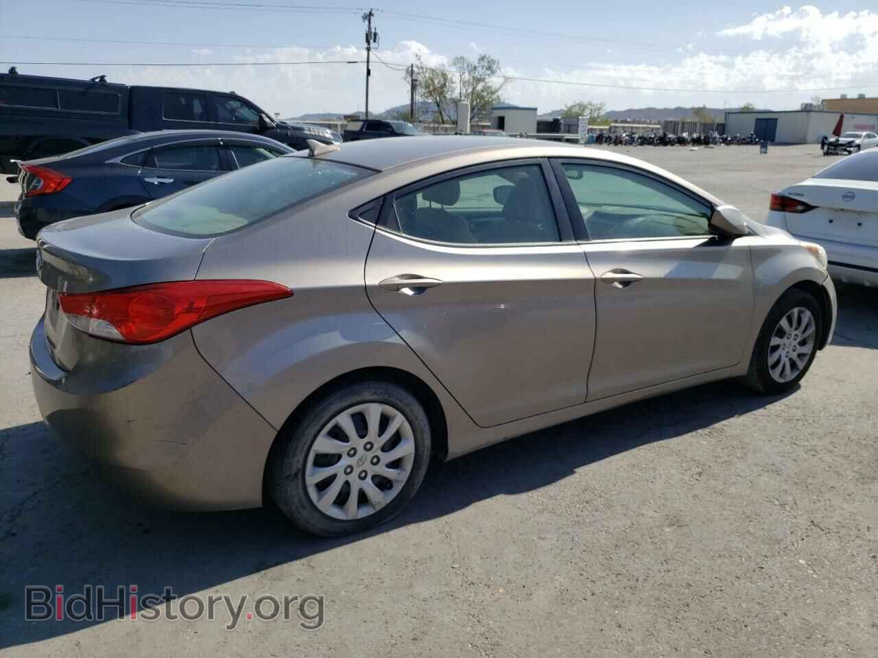 2012 HYUNDAI ELANTRA - VIN: 5NPDH4AE2CH091808 - Фото 3