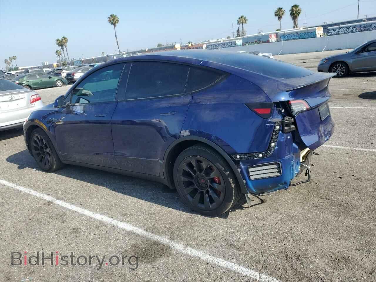 2021 TESLA MODEL Y - VIN: 5YJYGDEE7MF200052 - Фото 2