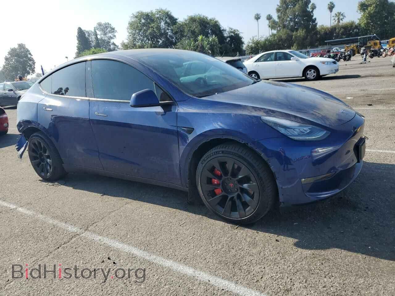 2021 TESLA MODEL Y - VIN: 5YJYGDEE7MF200052 - Фото 4